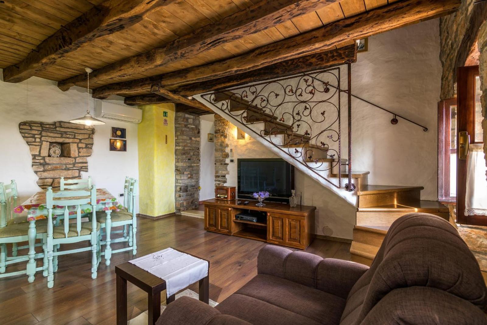 Rustic Villa Marija With Panoramic View In Zrenj Exterior foto