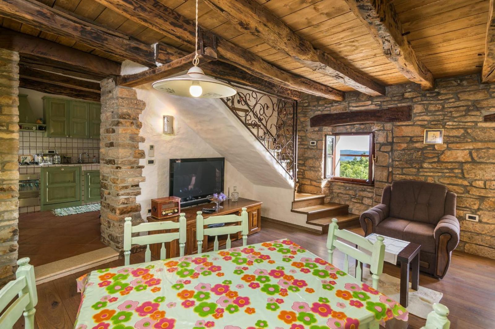Rustic Villa Marija With Panoramic View In Zrenj Exterior foto
