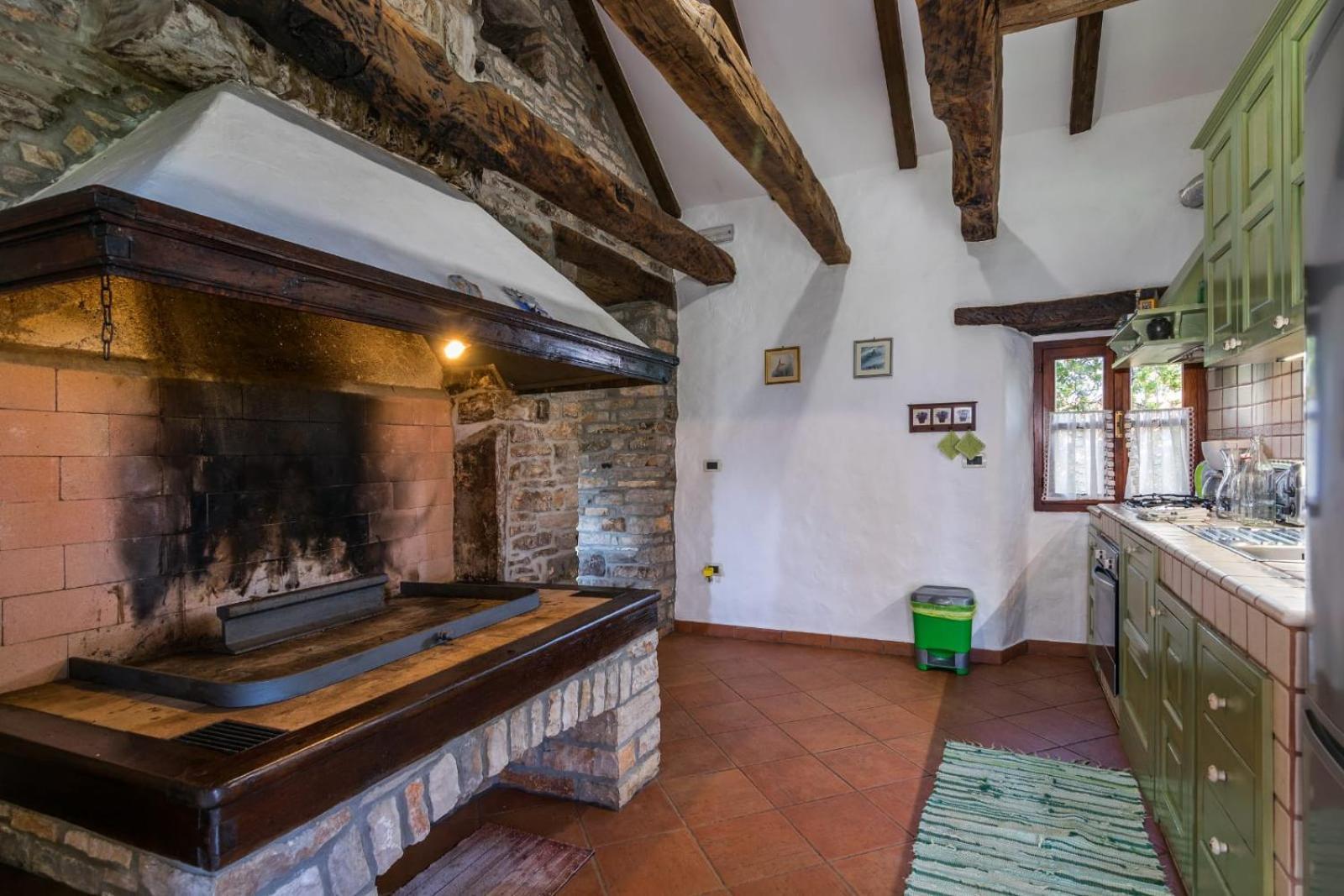 Rustic Villa Marija With Panoramic View In Zrenj Exterior foto