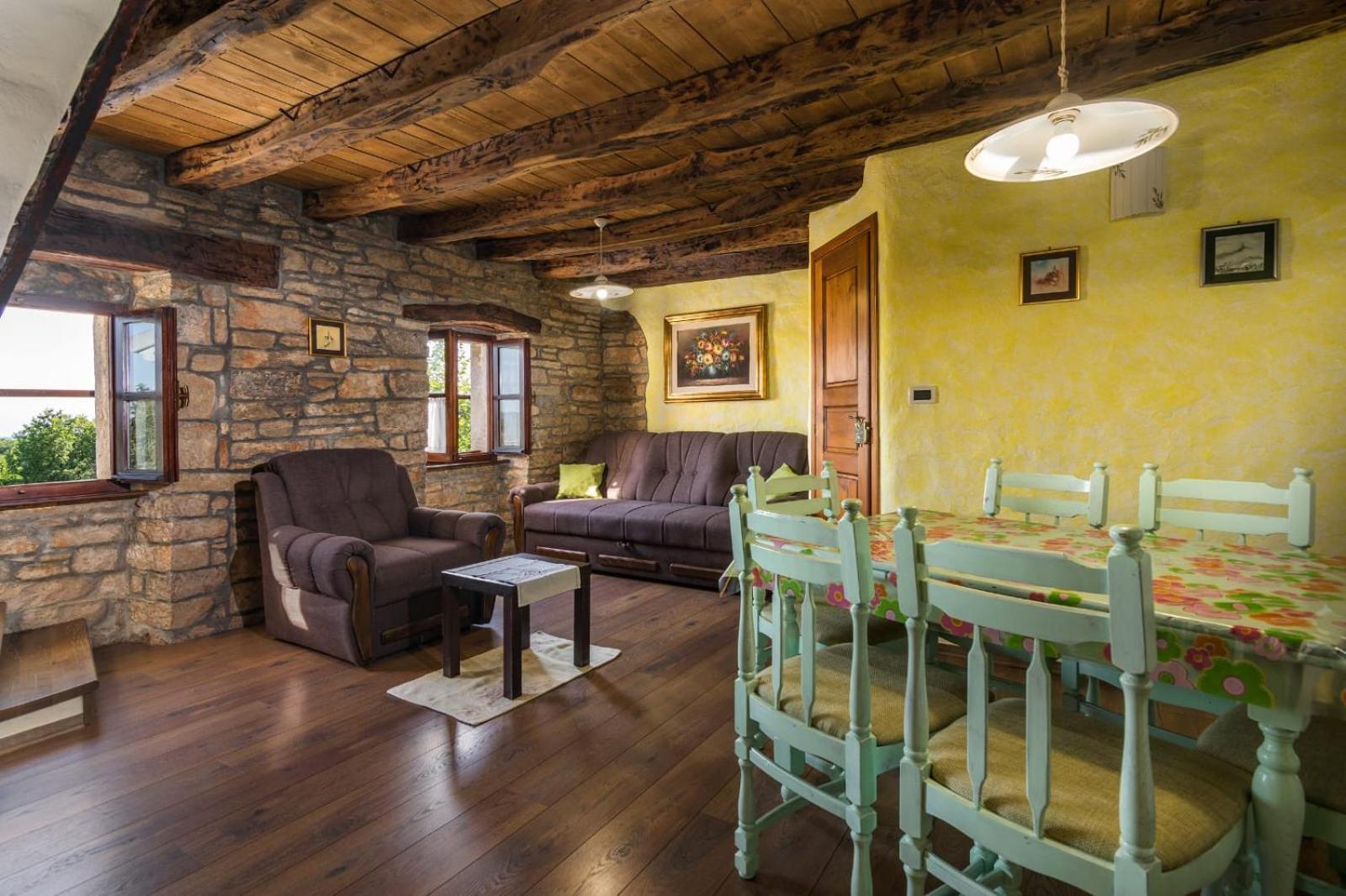 Rustic Villa Marija With Panoramic View In Zrenj Exterior foto
